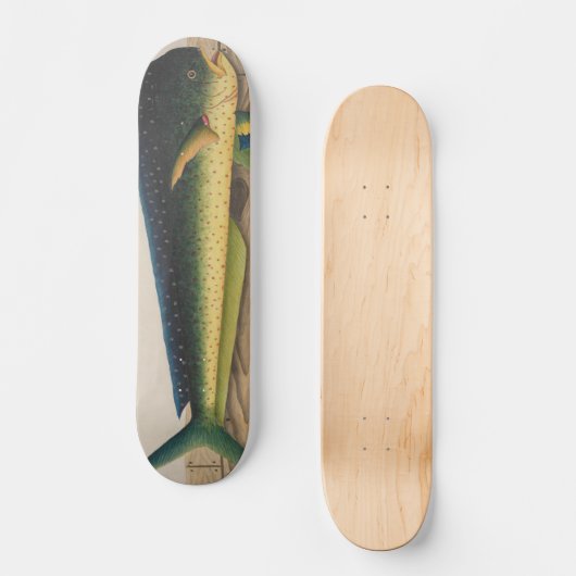 Mahi-Mahi visartwork Skateboard (Voorkant)