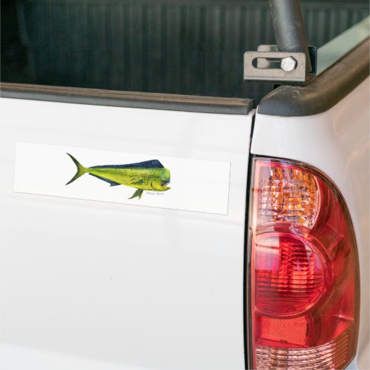 Mahi Mahi visbumper sticker (Op Truck)