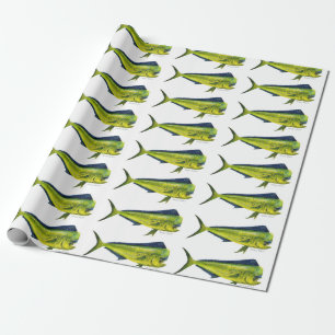 Mahi Mahi-visverpakkingspapier Cadeaupapier