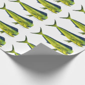 Mahi Mahi-visverpakkingspapier Cadeaupapier (Hoek)