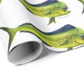 Mahi Mahi-visverpakkingspapier Cadeaupapier (Rol Hoek)