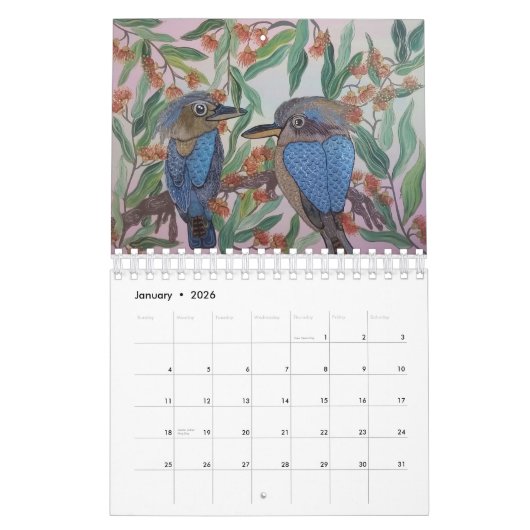 Mahina Arts 2020 Kalender (Jan 2026)