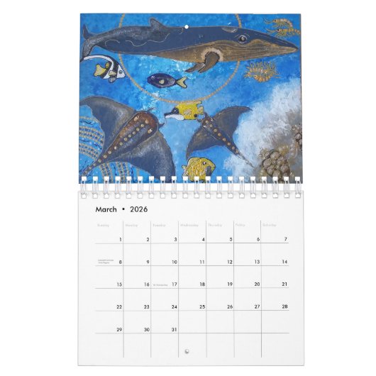 Mahina Arts 2020 Kalender (Mar 2026)