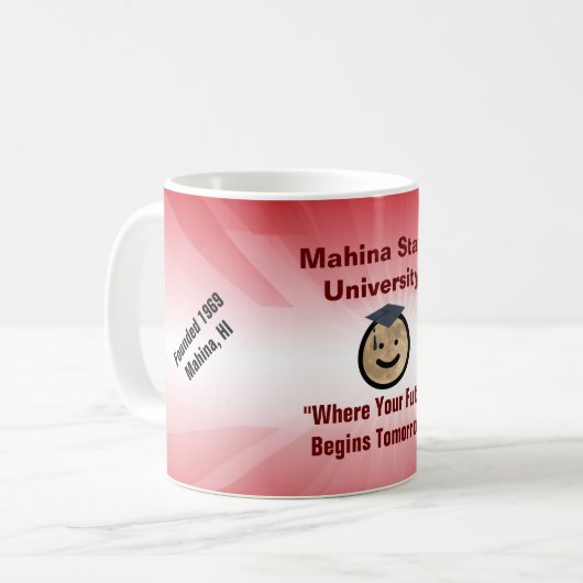 Mahina State University Mok (Voorkant links)