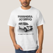 Mahindra Scorpio T-shirt (Voorkant)