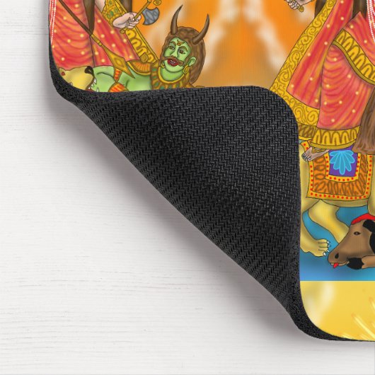 Mahishasur Mardini Durga Muismat (Hoek)