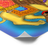 Mahishasur Mardini Durga Poster (Hoek)