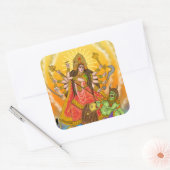 Mahishasur Mardini Durga Stickers (Envelop)