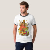 Mahishasur Mardini Durga T-shirt (Voorkant volledig)