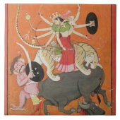 "Mahishasuramardini" uit de "Devimahatmya van Ma Tegeltje (Voorkant)
