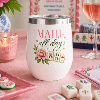 Mahj de hele dag Mahjong Bloemig Elegant