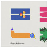 MAHJ Fabric Stof (Close Up)