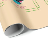 MAHJ KING Snoop Dogg WRAPPING papier Humor Mahjong (Rol Hoek)