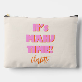 Mahj Mahjong Mah Jong Roze Citaat Gepersonaliseerd Etui