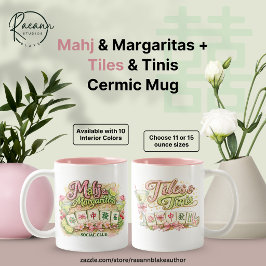 Mahj & Margaritas + Tiles & Tinis Keramische Mok