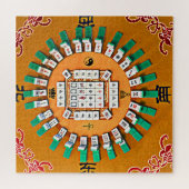 Mahj Mystic Circle Puzzle Legpuzzel (Horizontaal)