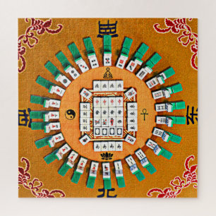 Mahj Mystic Circle Puzzle Legpuzzel