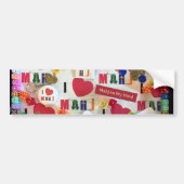 Mahj over Mijn Bumpersticker (Voorkant)