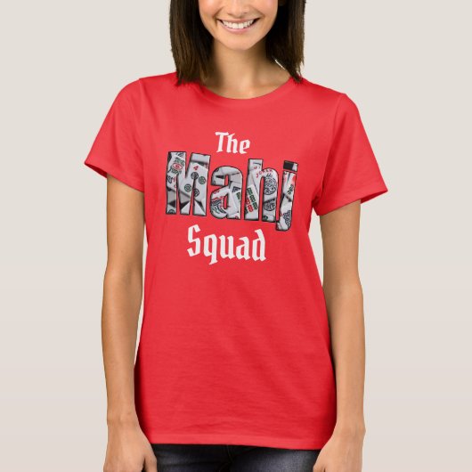 Mahj Squad Team Mahjong T-Shirt (Voorkant)