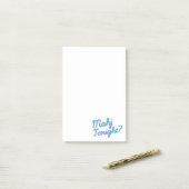 Mahj vanavond post-its voor vrienden post-it® notes (Op bureau)