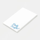 Mahj vanavond post-its voor vrienden post-it® notes (Schuin)
