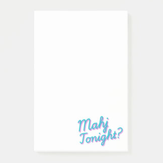 Mahj vanavond post-its voor vrienden post-it® notes