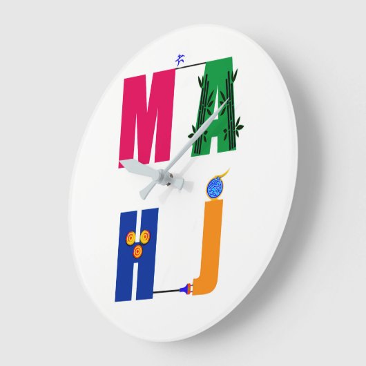 MAHJ World Clock Grote Klok (Hoek)