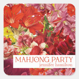 Mahjjong Party Sticker