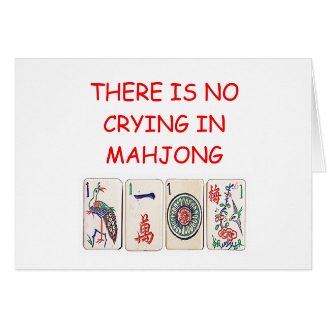 MAHJONG (Voorkant Horizontaal)