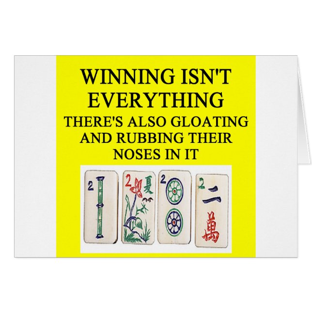 MAHJONG (Voorkant Horizontaal)