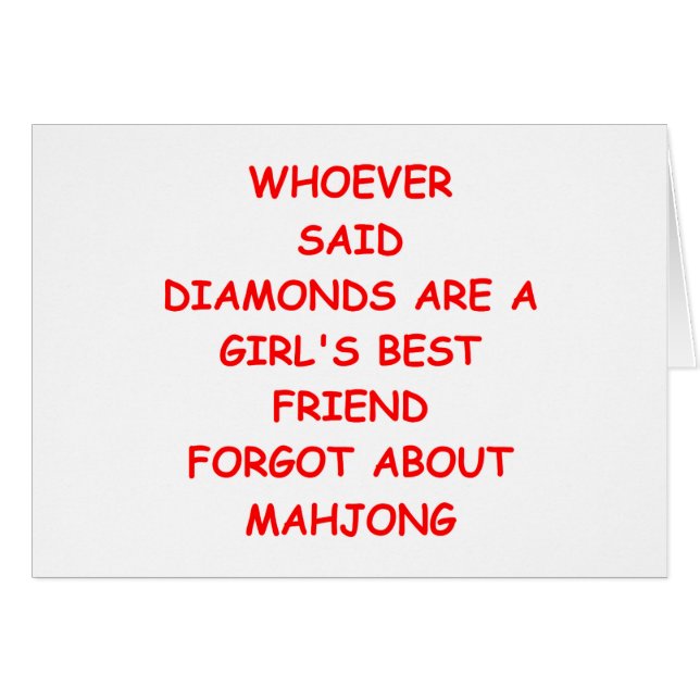 mahjong (Voorkant Horizontaal)