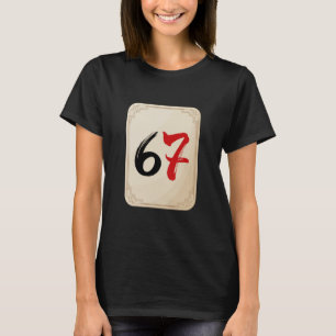 Mahjong 6 en 7 Matching 67 Mahjongs Groepskostuum T-shirt