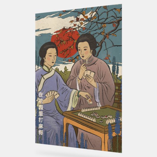 Mahjong Acryl Bord (Hoek)
