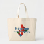 Mahjong Addict's canvas tas (Voorkant)