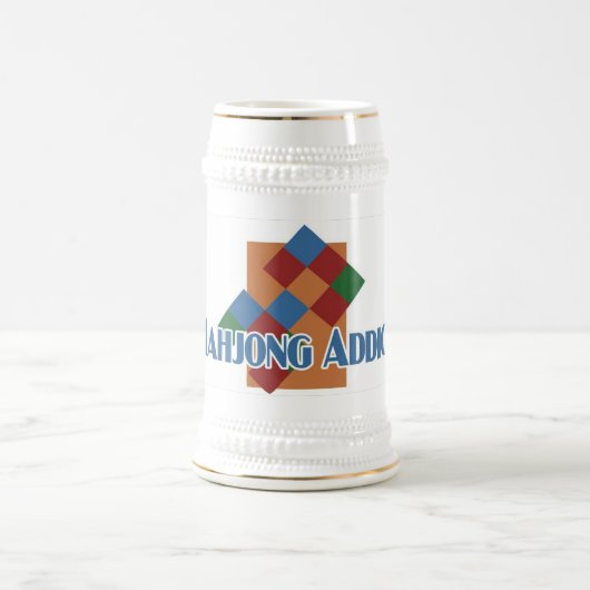 Mahjong Addict's stein Bierpul (Center)