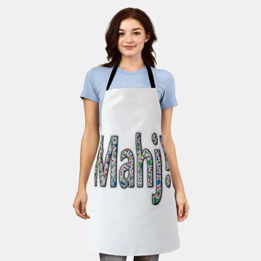 Mahjong Apron - Mahj! Schort (Gedragen)