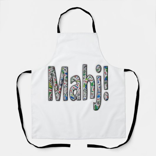 Mahjong Apron - Mahj! Schort (Voorkant)