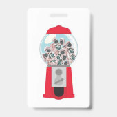 Mahjong-badge Badge (Achterkant)