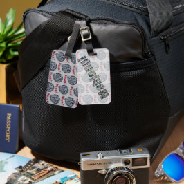 Mahjong Bagage Label