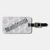 Mahjong Bagage Label (Voorkant horizontaal)
