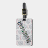 Mahjong Bagage Label (Voorkant verticaal)