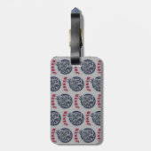 Mahjong Bagage Label (Achterkant verticaal)