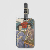 Mahjong Bagagelabel (Voorkant (verticaal))