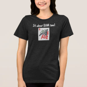 Mahjong Bam Time Tri-Blend  Shirt