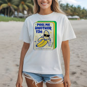 Mahjong Banaan Game Tile T-shirt