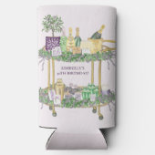 Mahjong Bar Winkelwagen Seltzer Blikjeskoeler (Achterkant)