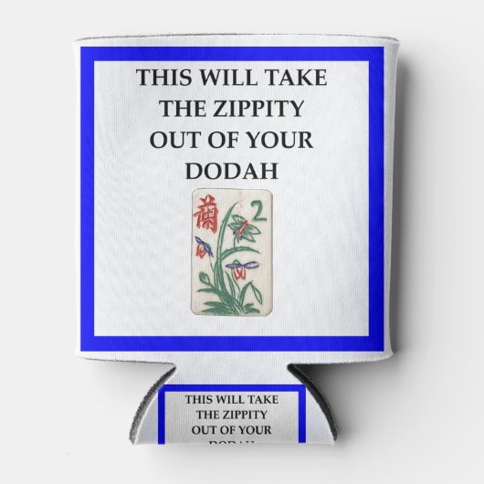 mahjong blikjeskoeler (Voorkant)