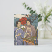 Mahjong Briefkaart (Staand voorkant)