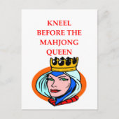 mahjong briefkaart (Voorkant)