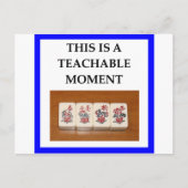 mahjong briefkaart (Voorkant)